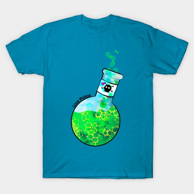 Love potion by science T-Shirt by 1anioh